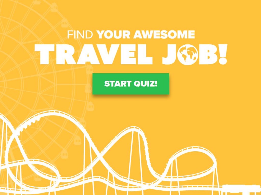 Do the awesome travel jobs quiz now
