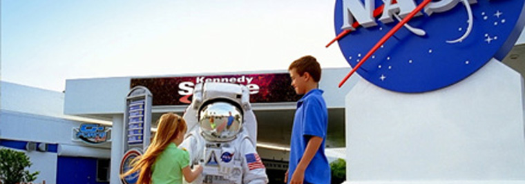 Astronaut at Kennedy Space Center