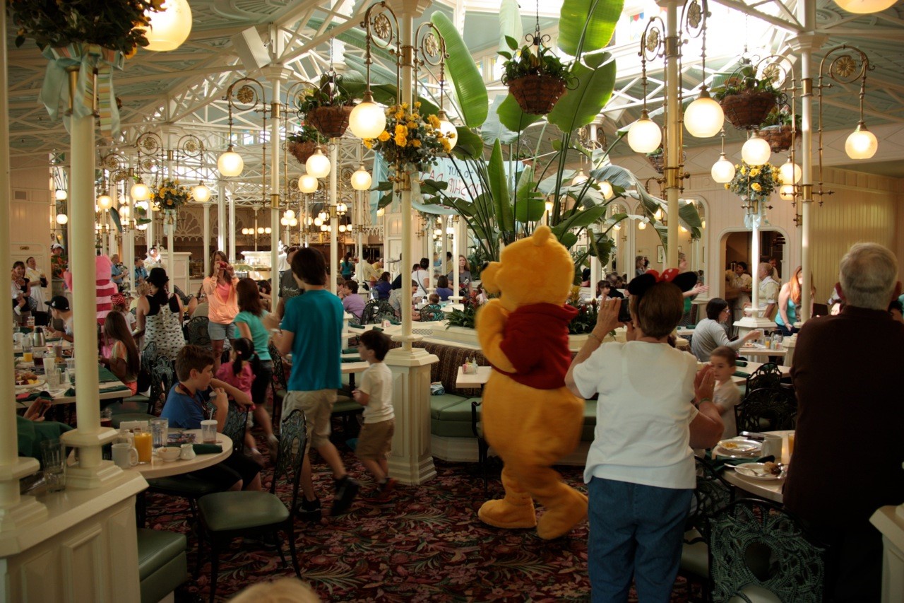 Crystal Palace Restaurant Disney World