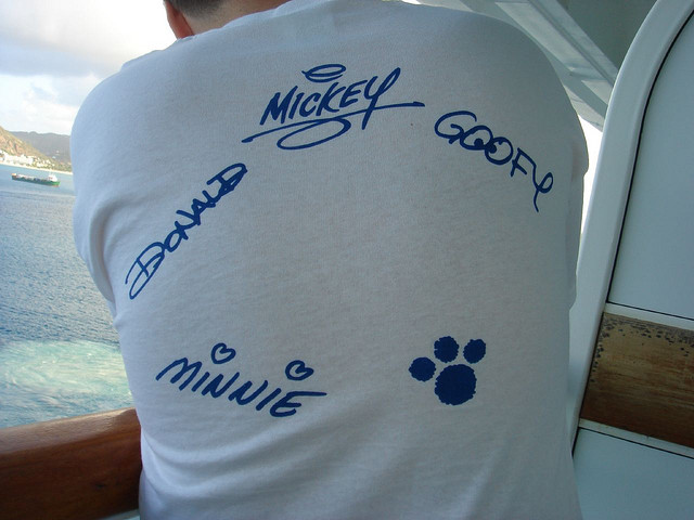 Disney Autograph T-Shirt