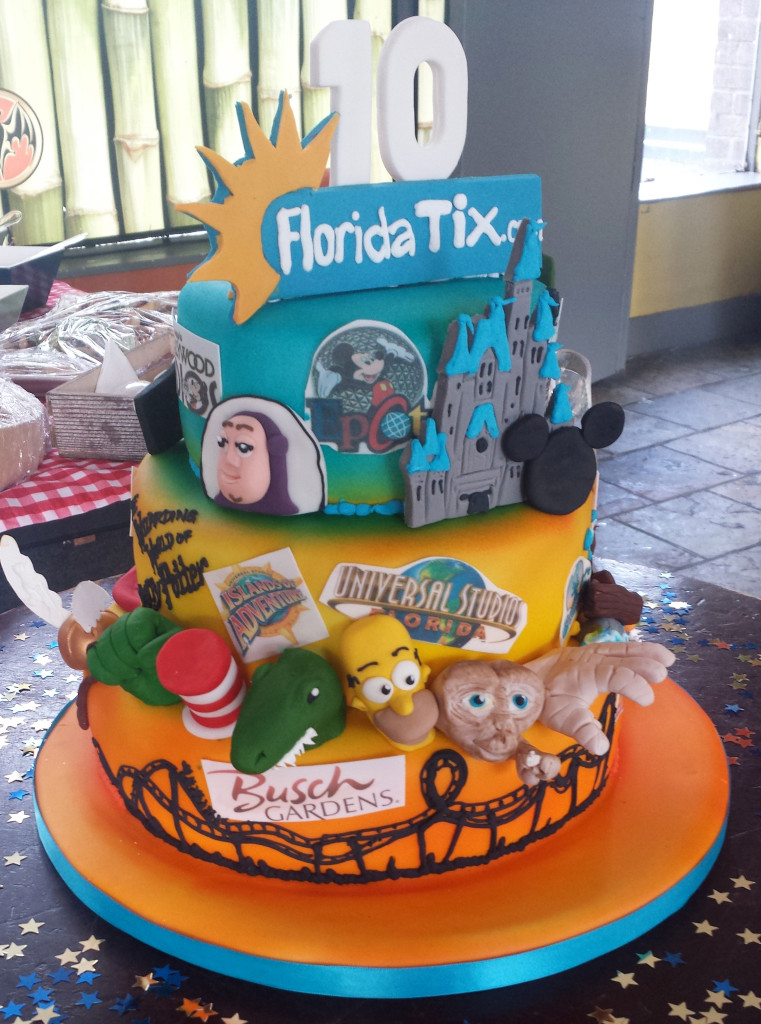 Epic Florida Birthday Cake
