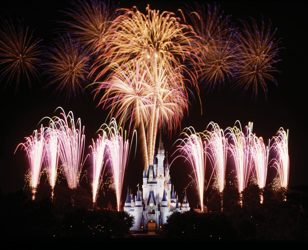 The Wishes Fireworks Show at Disney World