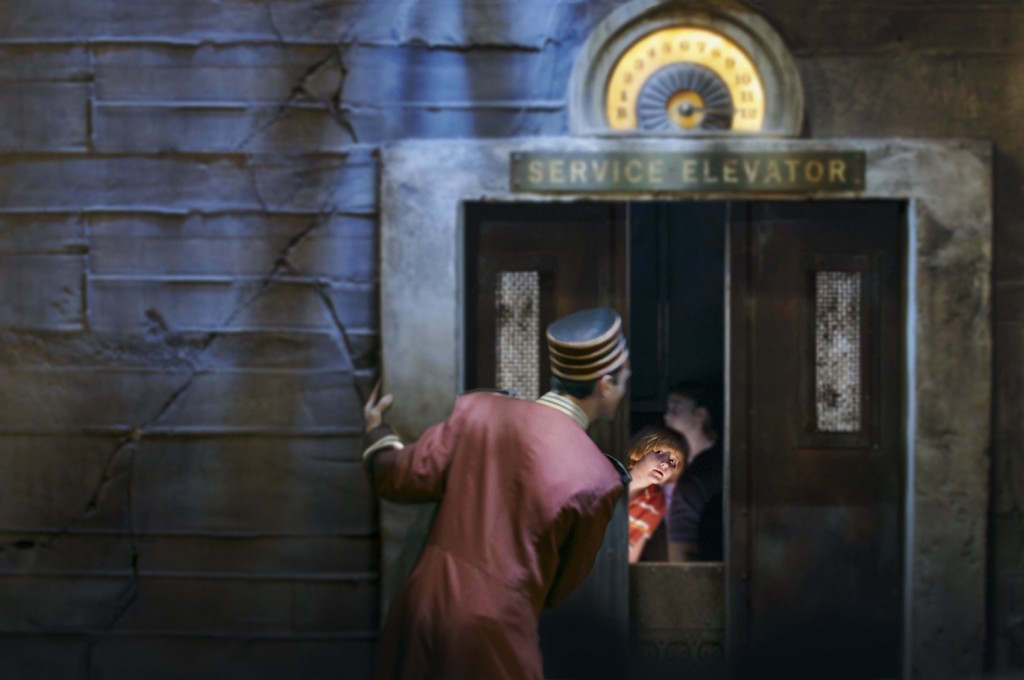 Bellboy in the Tower of Terror