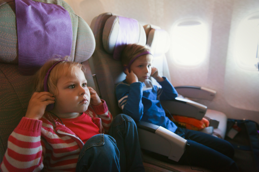 Kids On Plane