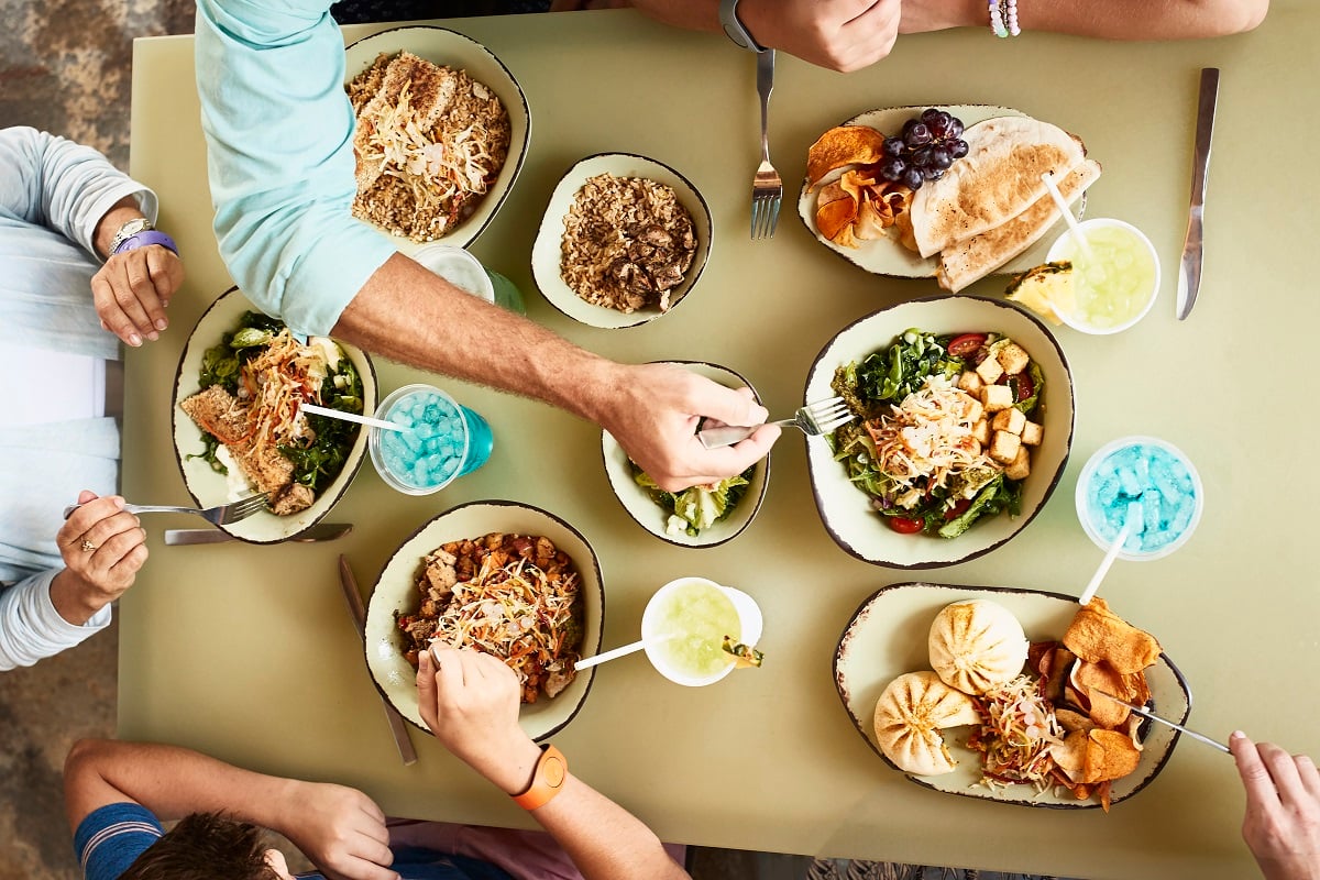 Food at Satu’li Canteen Pandora